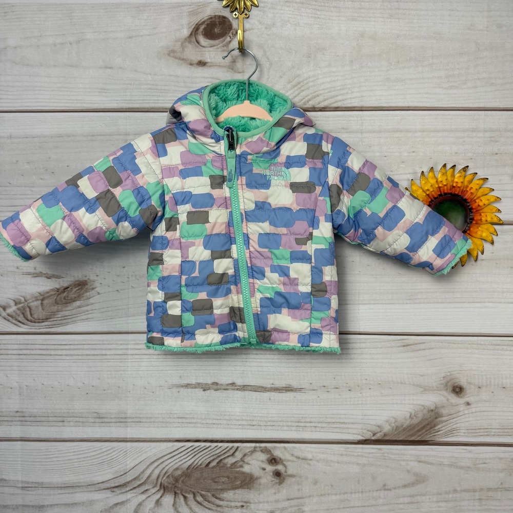 The North Face Baby Girl Reversible Jacket 3-6M
